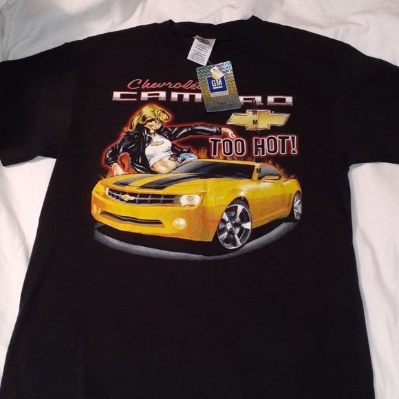 NWT NEW Chevy‎ Chevrolet Camaro T-Shirt Medium - Picture 1 of 3
